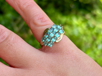 9ct Gold Apatite Ring