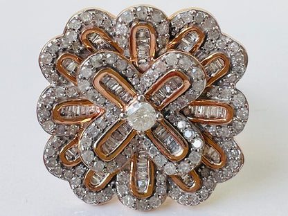 9ct Gold Diamond Ring