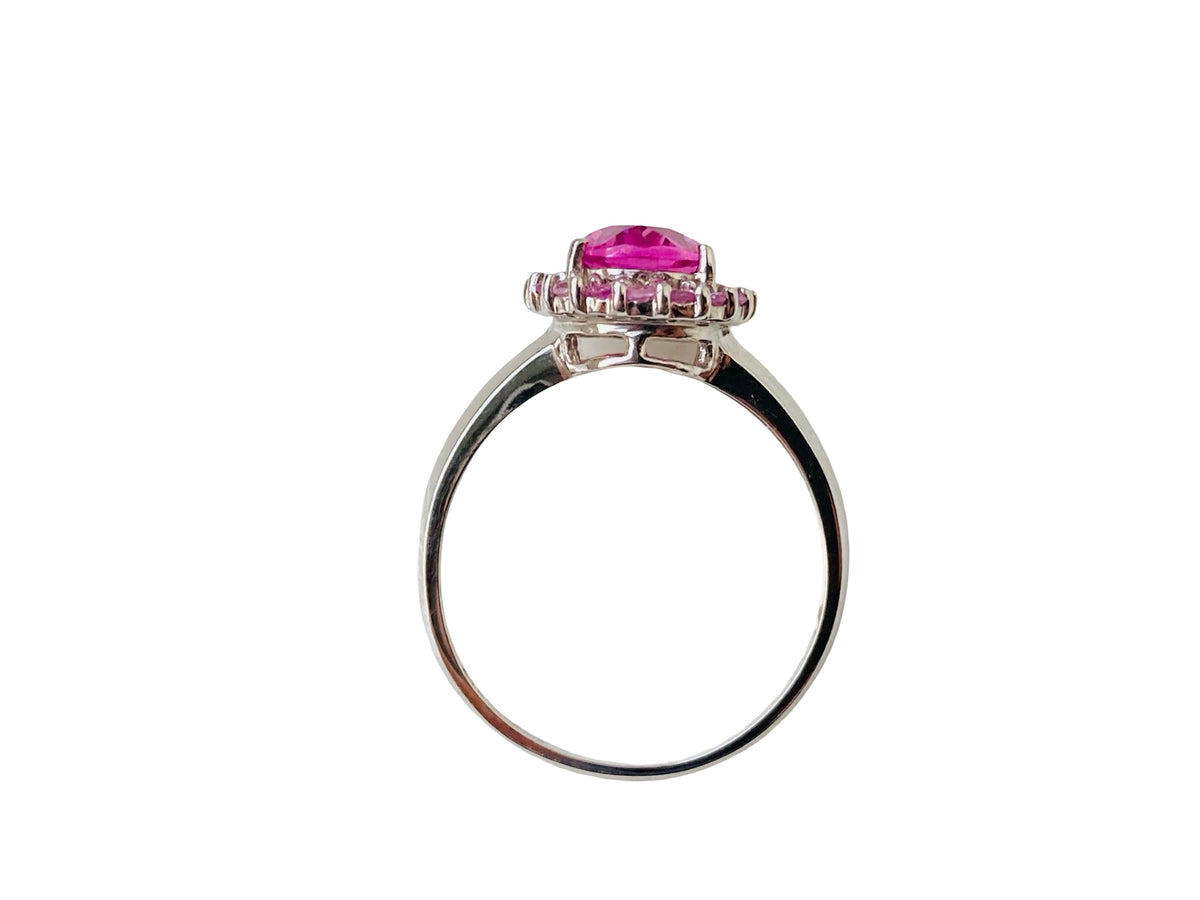 9ct Gold Pink Sapphire Ring