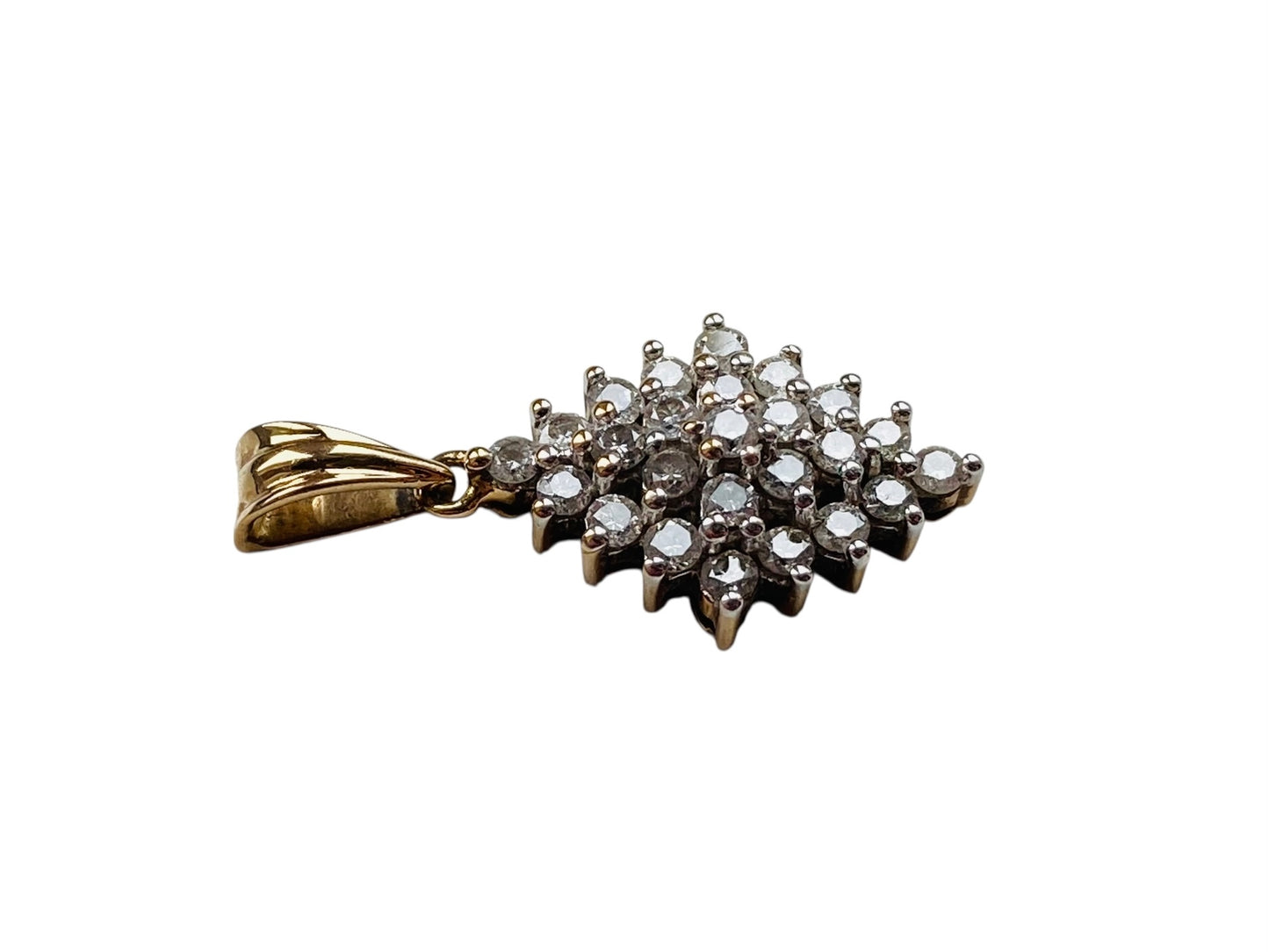 9ct Gold Diamond Pendant