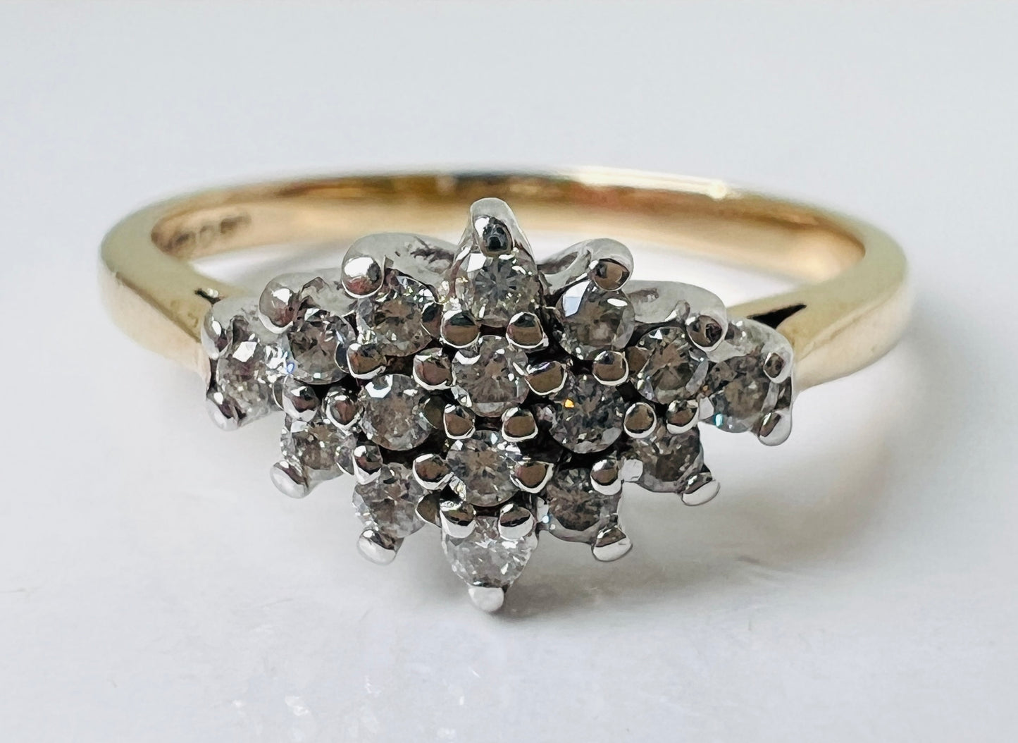 9ct Gold Diamond Ring