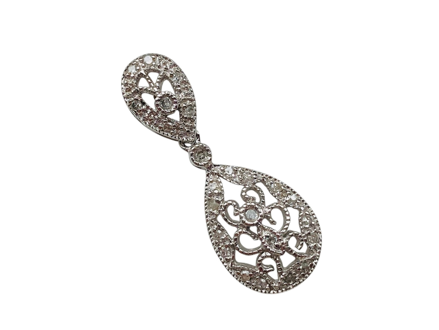 9ct Gold Diamond Pendant