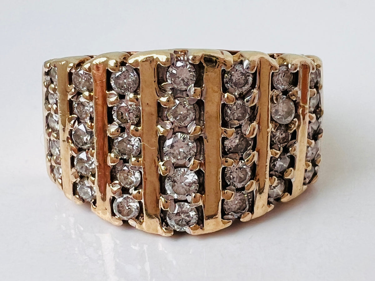 9ct Gold Diamond Ring