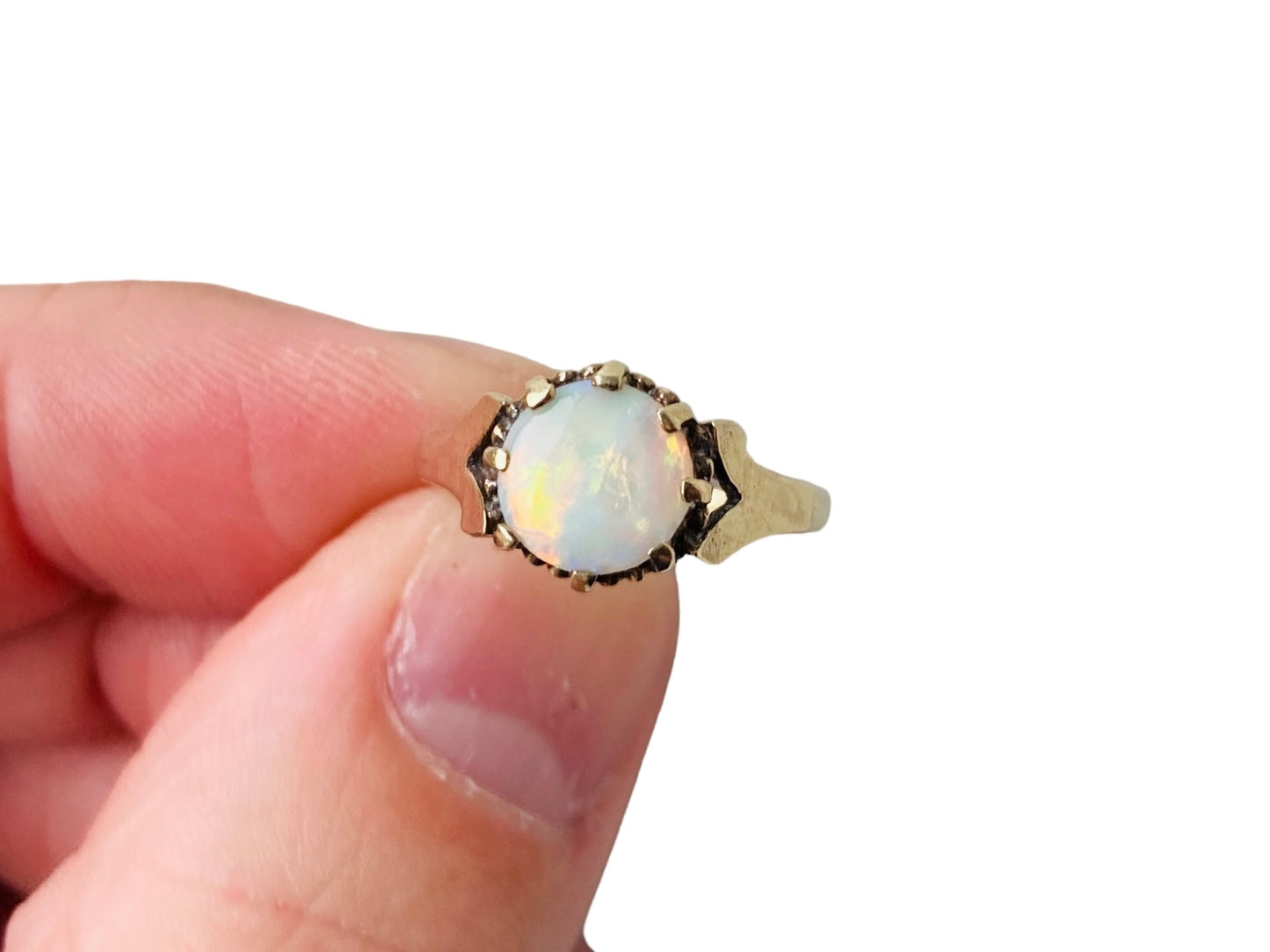 Vintage 9ct Gold Opal Ring