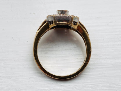 9ct Gold Diamond Ring