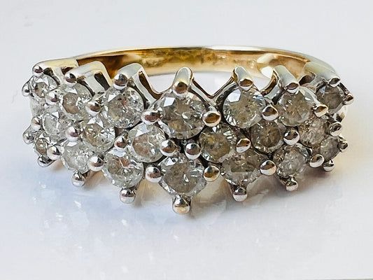 14ct Gold Diamond Ring