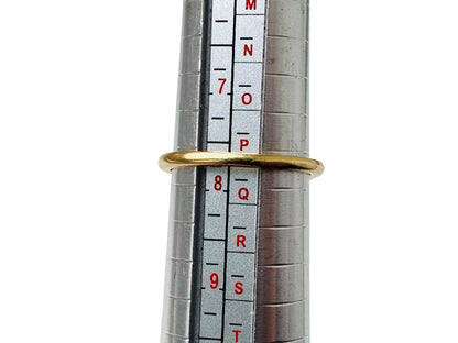 18ct Gold Fire Opal & Diamond Ring