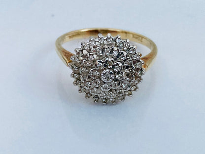 9ct Gold Diamond Ring