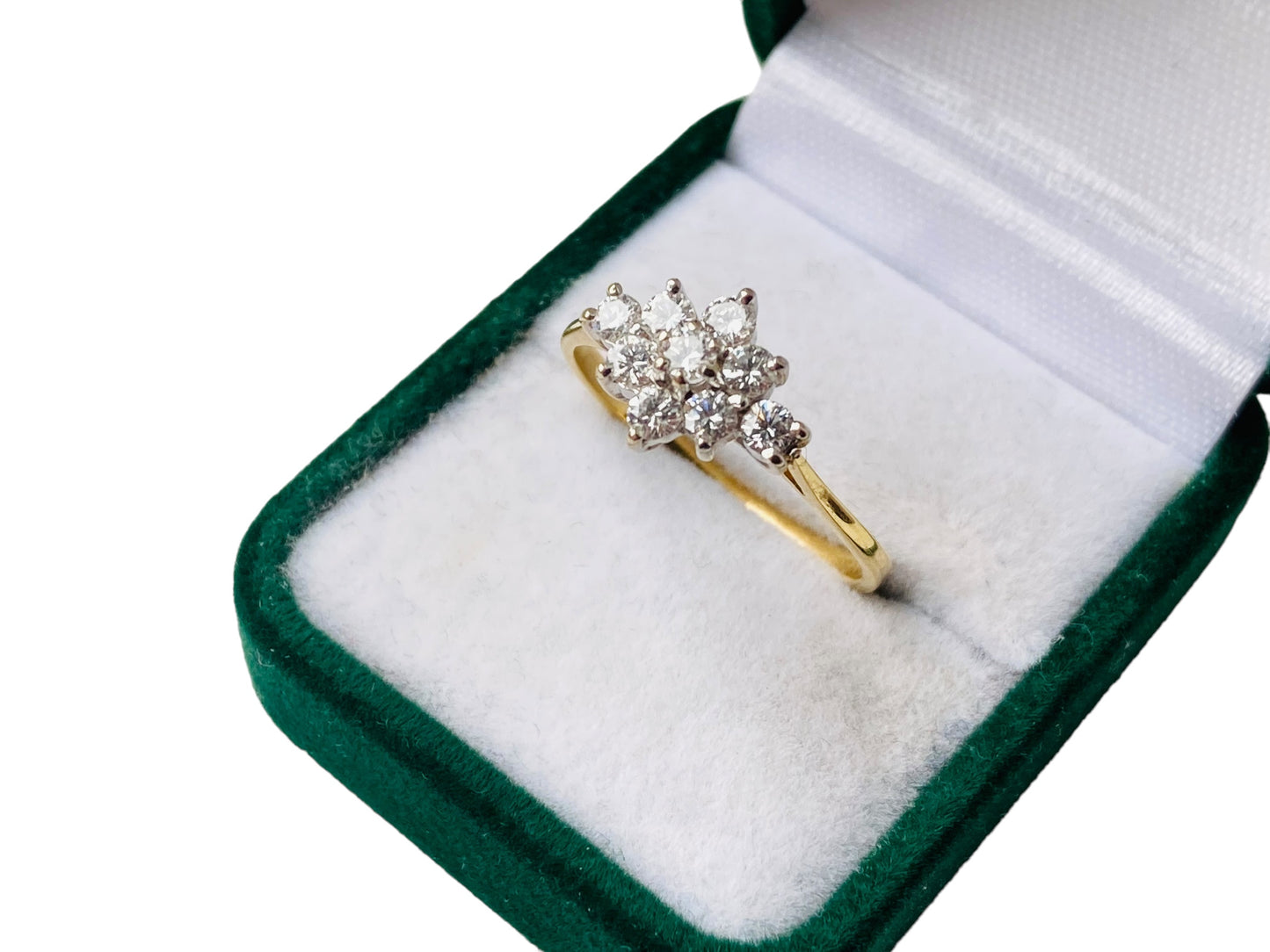 Vintage 18ct Gold Diamond Ring