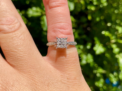 9ct Gold 0.20ct Diamond Ring