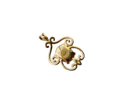14ct Gold Opal Pendant
