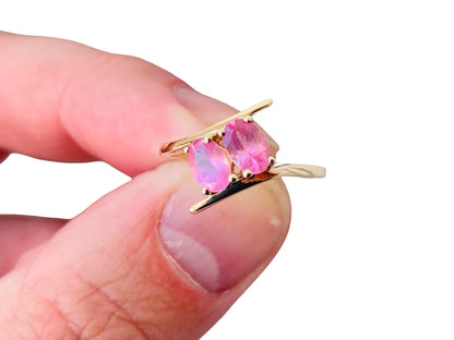 9ct Gold Pink Sapphire Ring