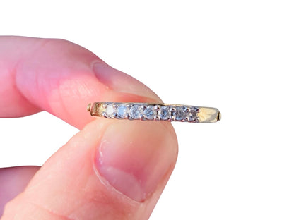 9ct Gold Diamond Flip Ring