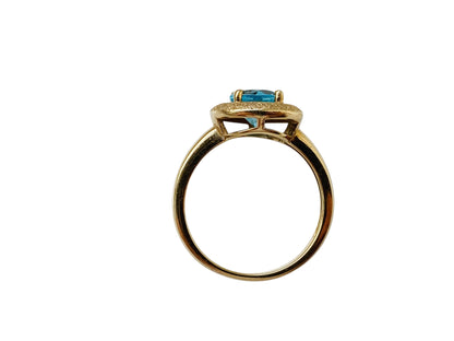 9ct Gold Topaz Ring