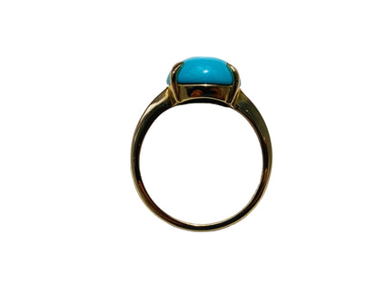 9ct Gold Turquoise Ring