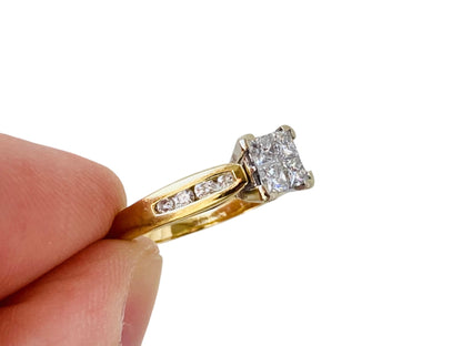 18ct Gold 0.60ct Diamond Ring