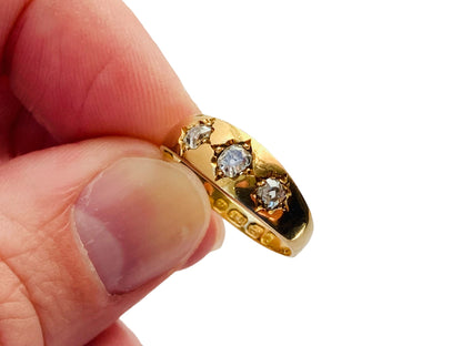 Antique 18ct Gold Diamond Ring