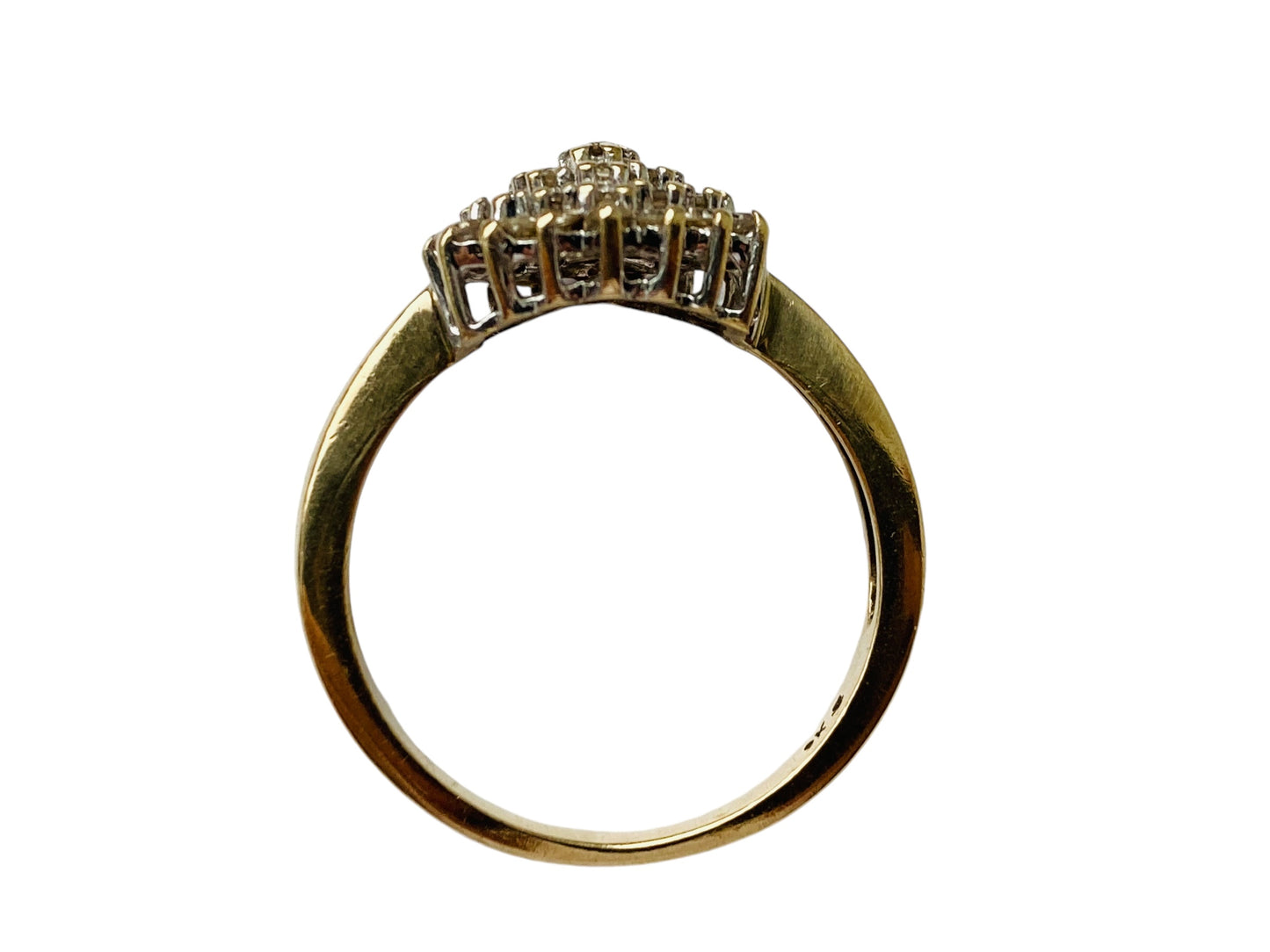 9ct Gold Diamond Ring