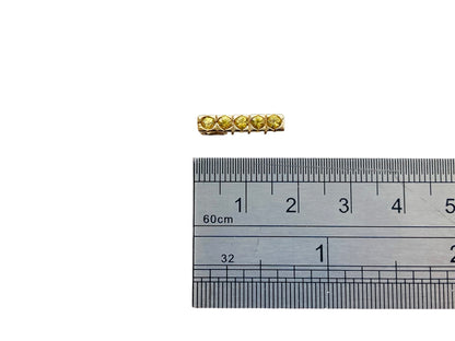 9ct Gold Yellow Sapphire Pendant