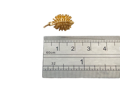 Vintage 9ct Gold Hedgehog Pendant or Charm