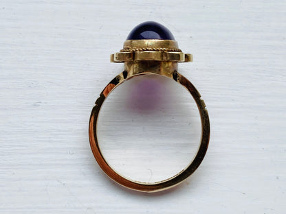 9ct Gold Amethyst Ring