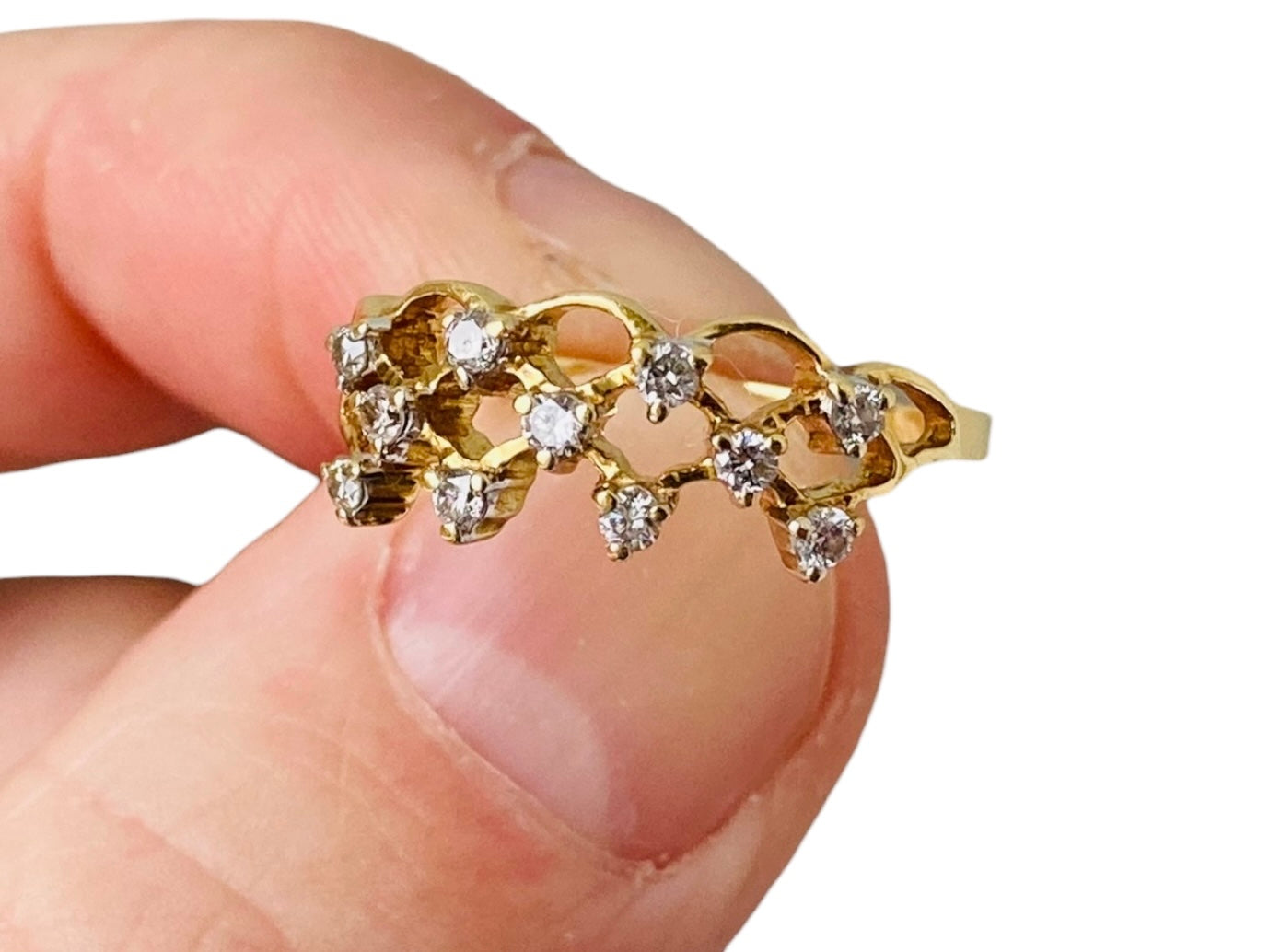 18ct Gold Diamond Ring