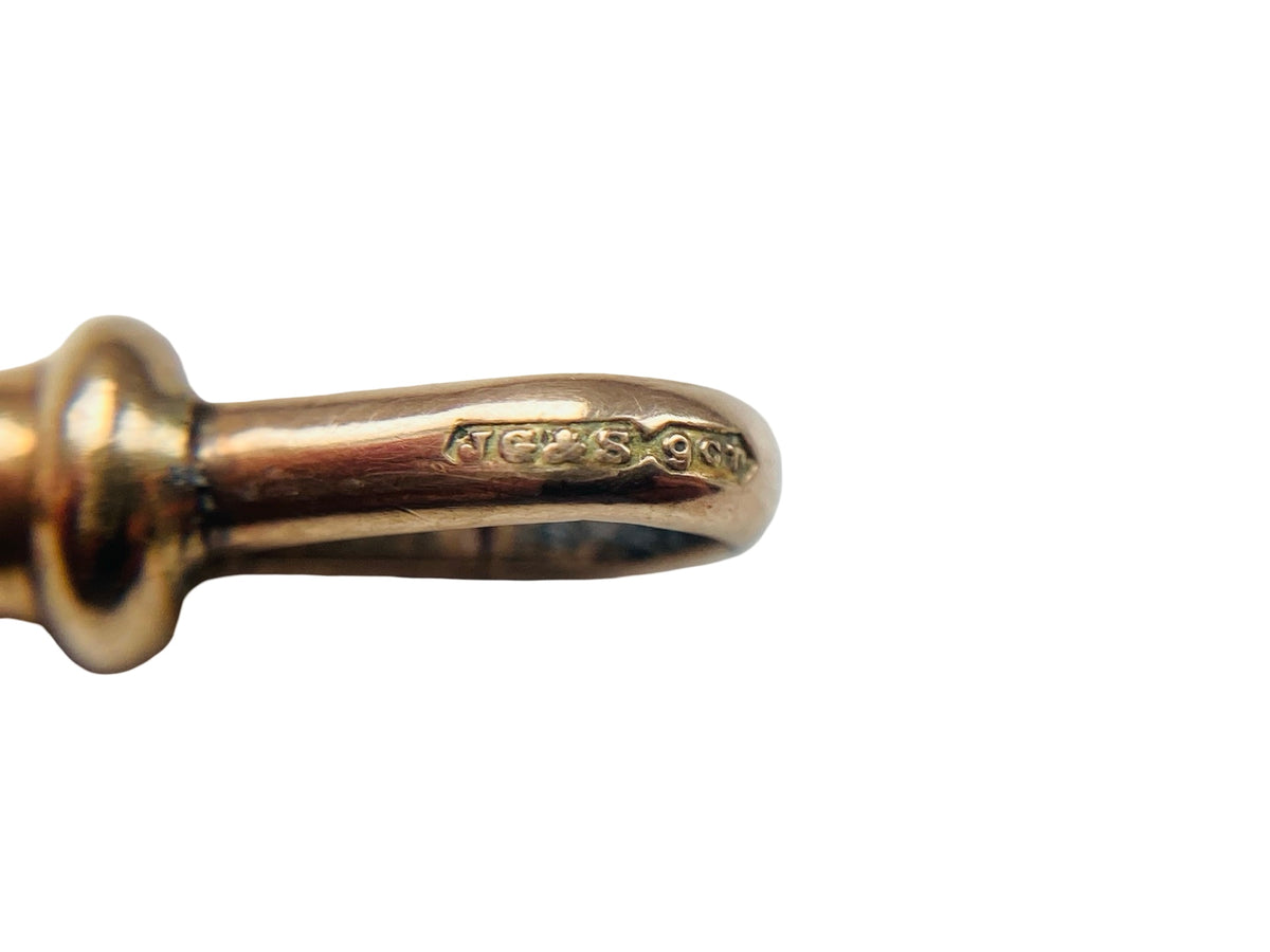 Antique 9ct Gold Dog Clasp