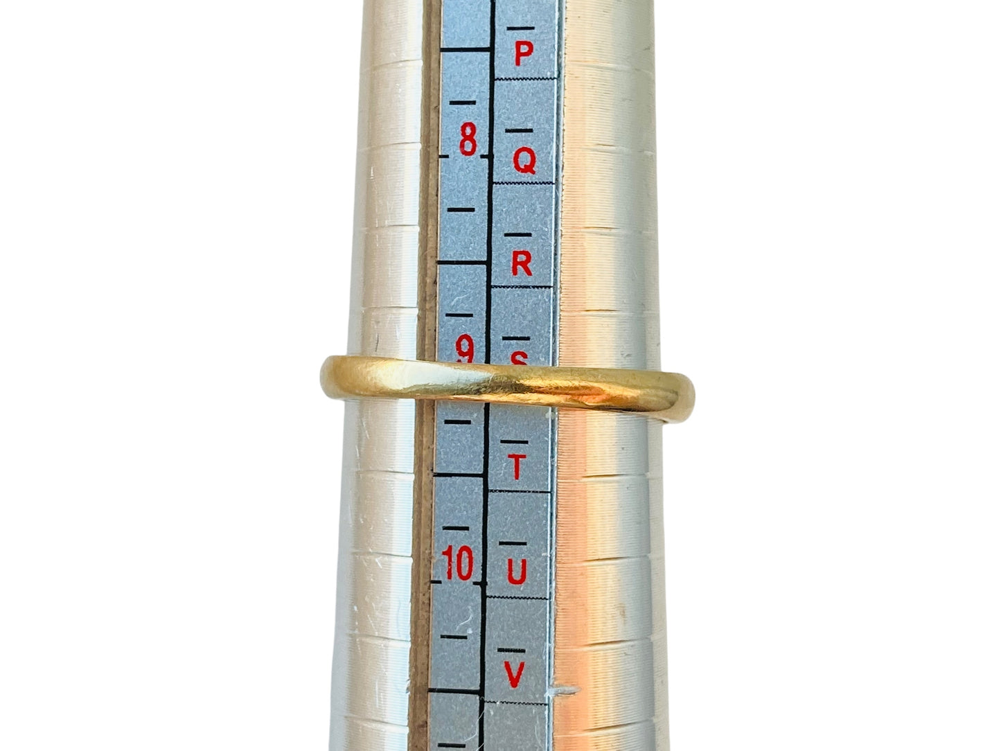 Vintage 9ct Gold Topaz & Diamond Ring