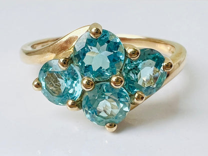 9ct Gold Apatite Ring
