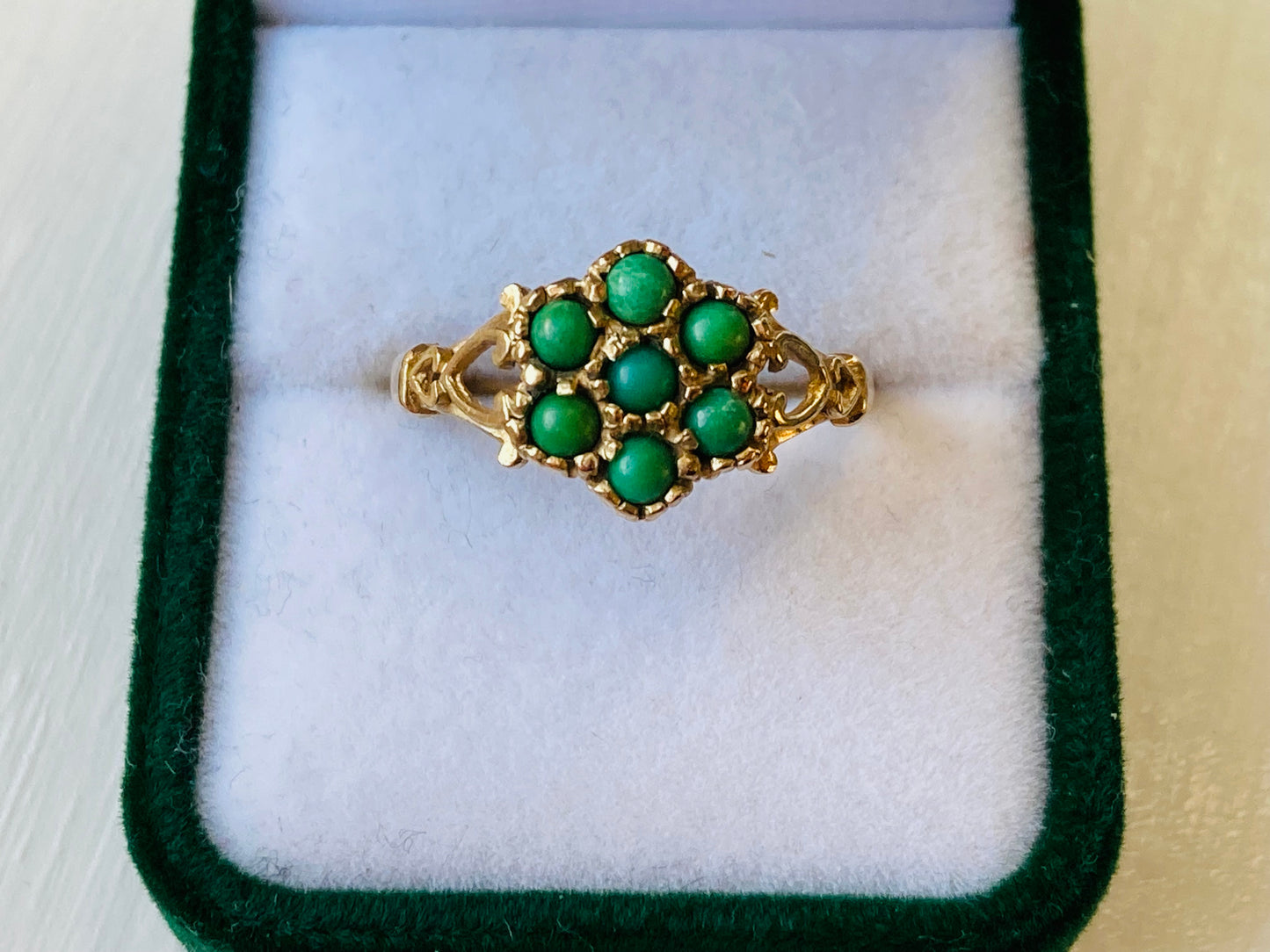 9ct Gold Turquoise Ring