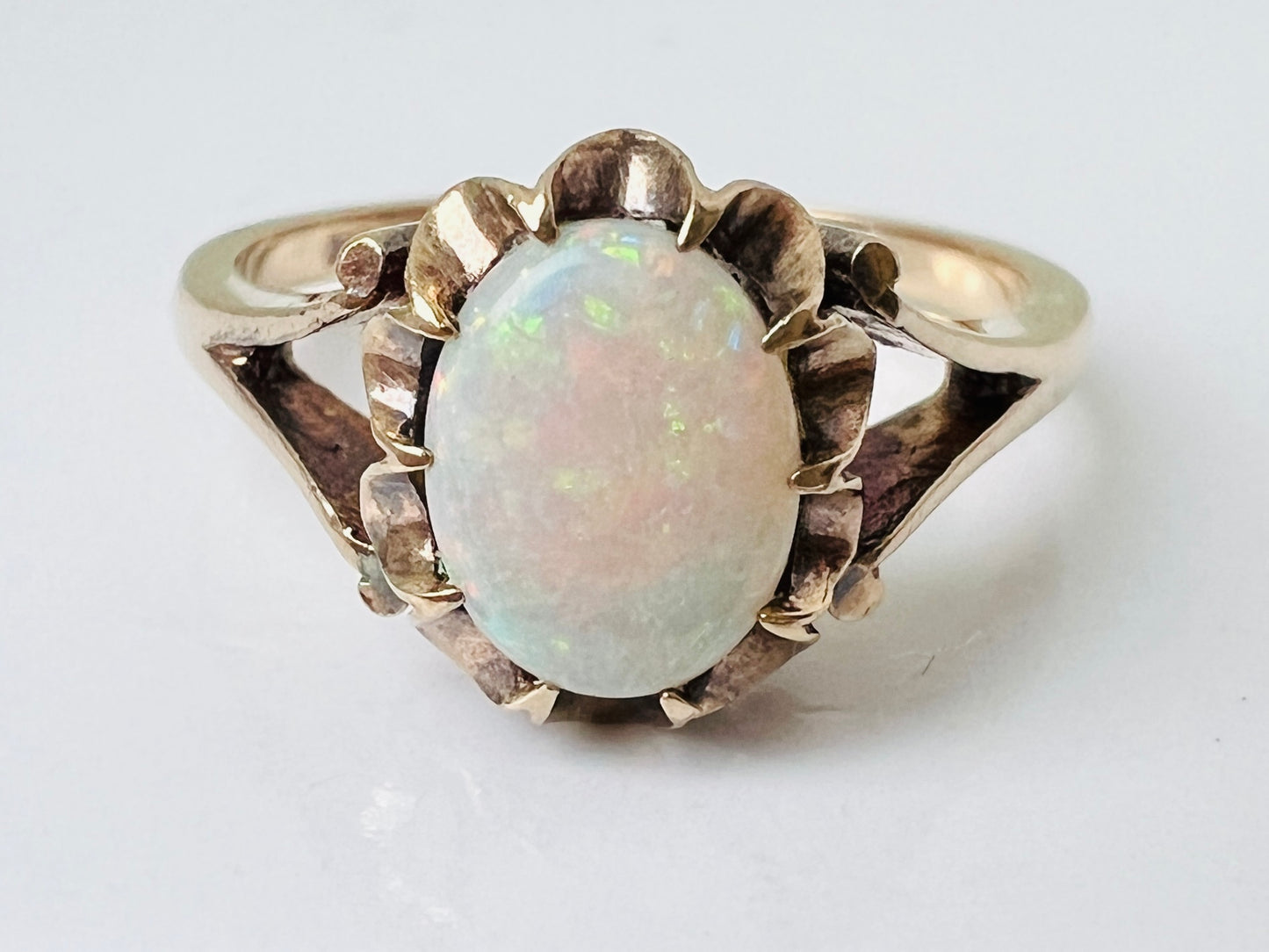Vintage 9ct Gold Opal Ring