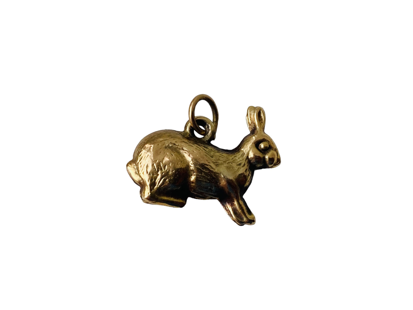 Vintage 9ct Gold Rabbit Pendant or Charm