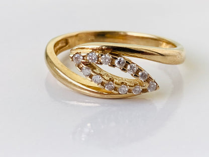 9ct Gold Diamond Ring