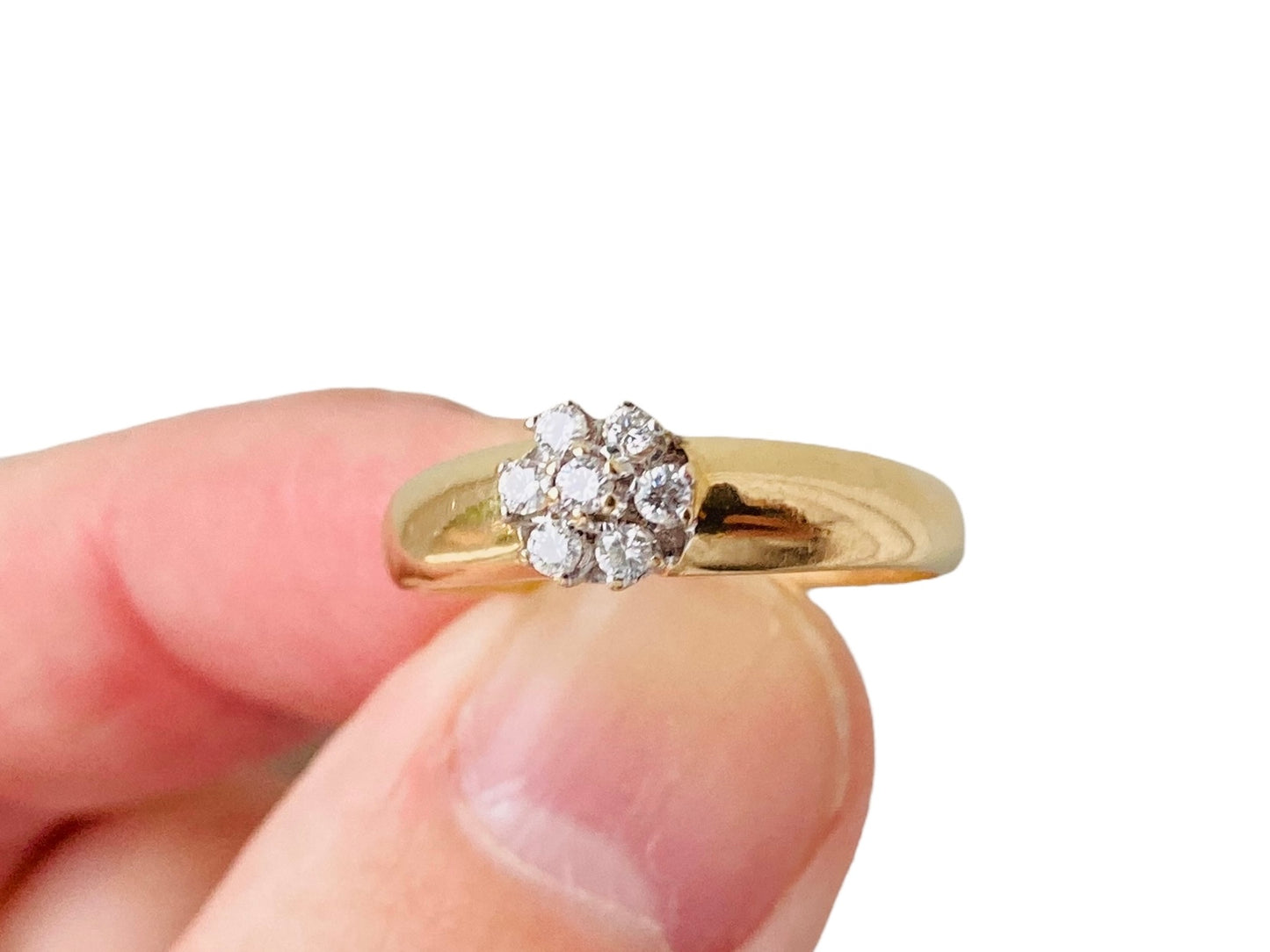 14ct Gold Diamond Ring