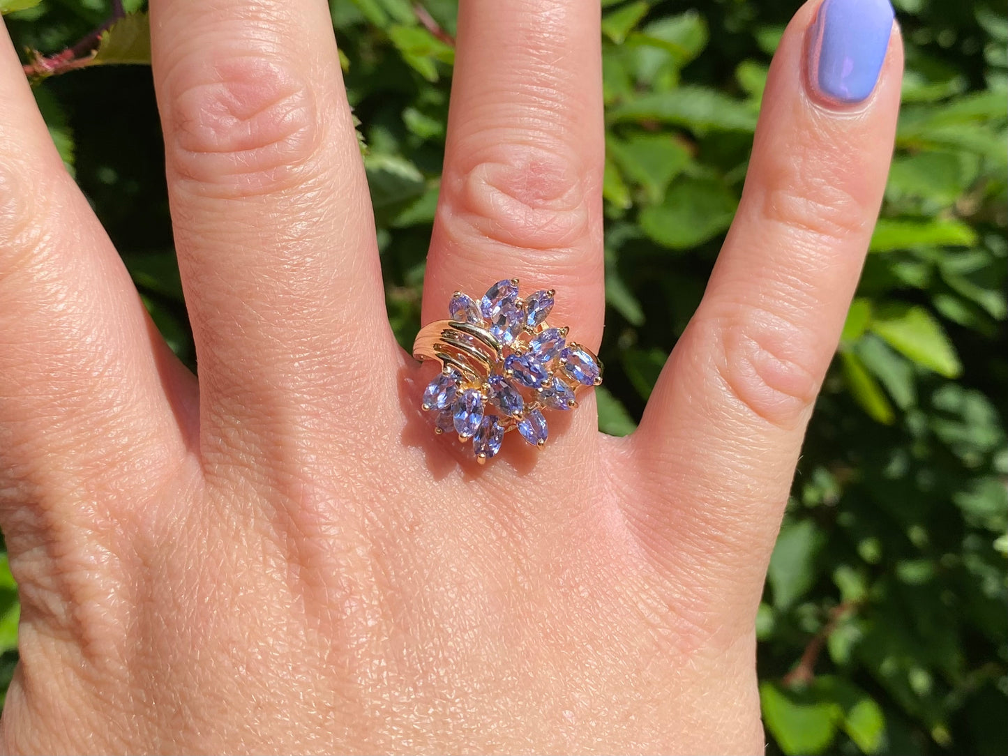 9ct Gold Tanzanite Ring