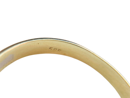 14ct Gold Sapphire & Diamond Snake Ring
