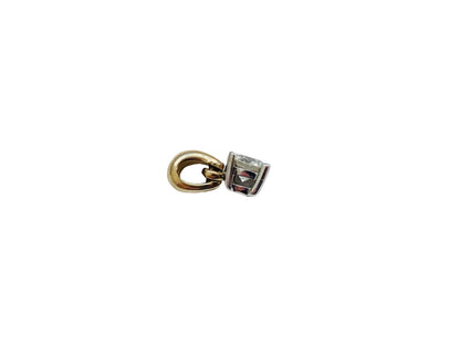 9ct Gold Diamond Solitaire Pendant