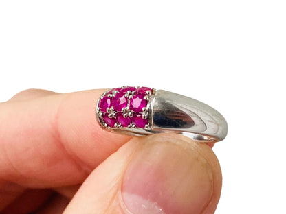 9ct Gold Pink Ruby Ring