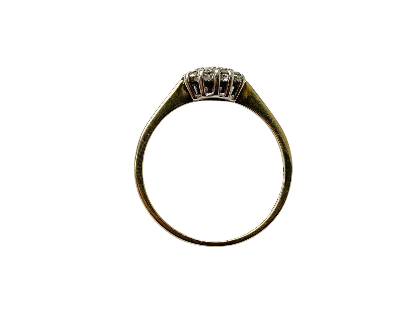 Vintage 9ct Gold Diamond Ring