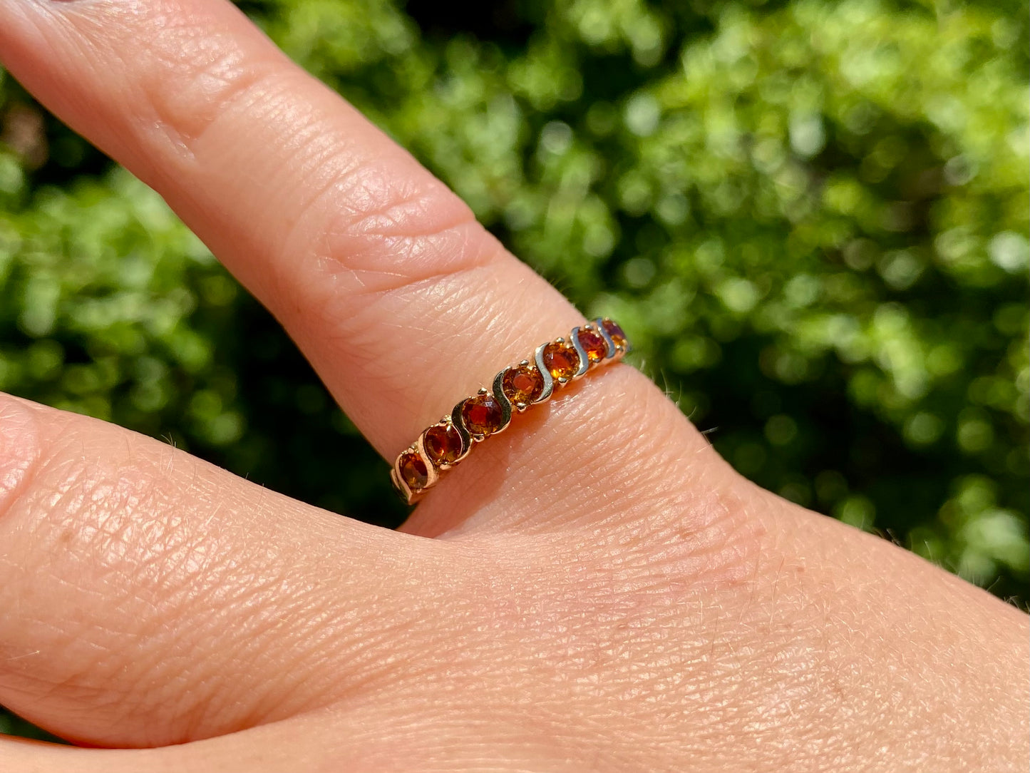 9ct Gold Citrine Ring