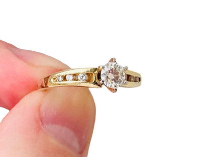 14ct Gold Diamond Ring