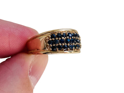 9ct Gold Sapphire Ring