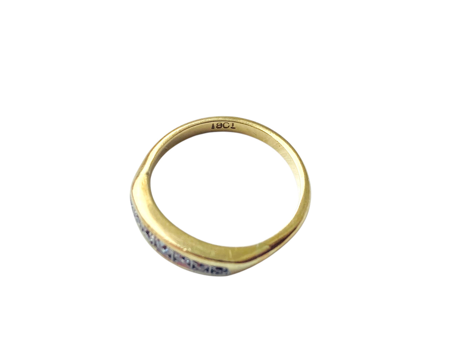 Vintage 18ct Gold Diamond Ring