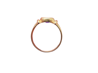 9ct Gold Amethyst Ring