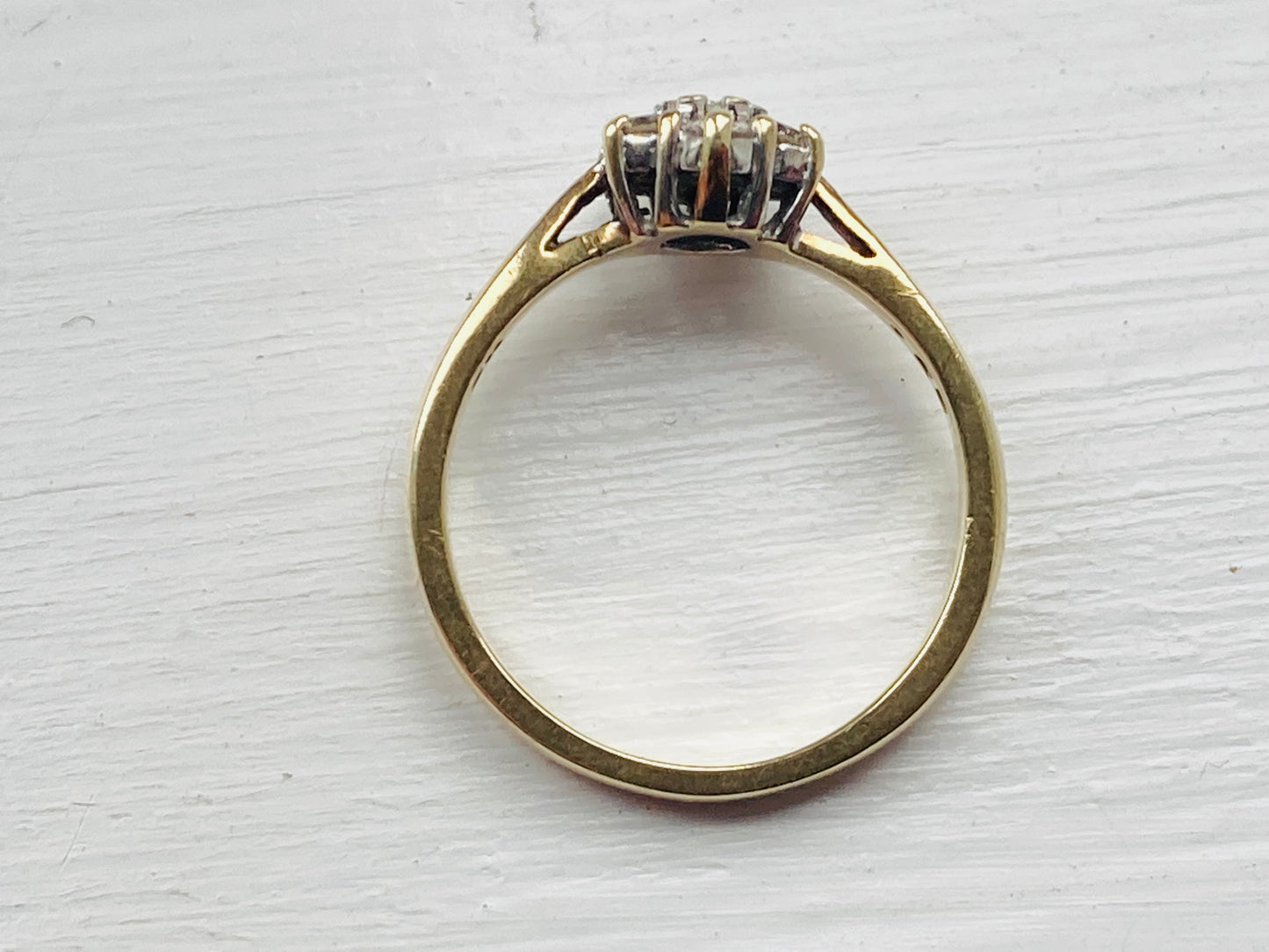 9ct Gold Diamond Ring