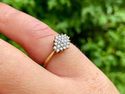 9ct Gold Diamond Ring
