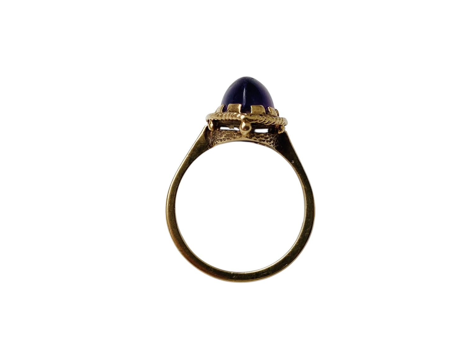 Vintage 9ct Gold Amethyst Ring