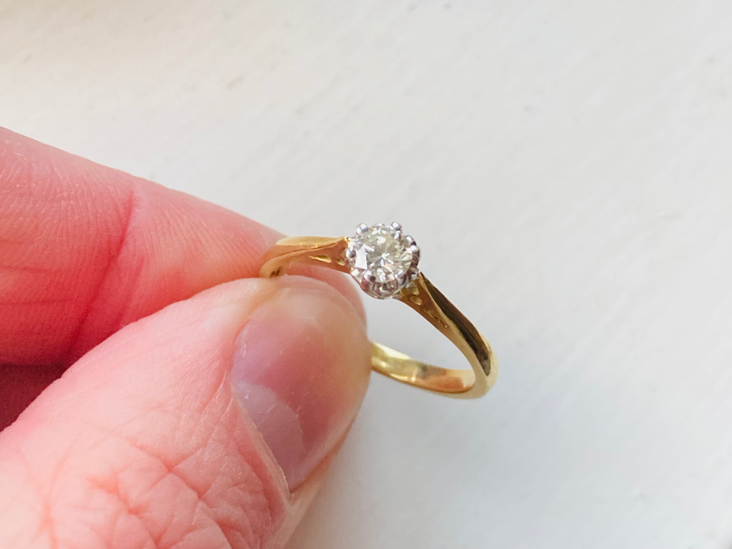 18ct Gold Diamond Ring