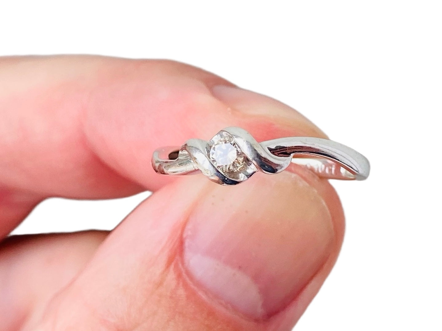 9ct Gold Diamond Ring