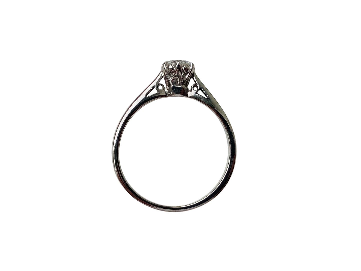 18ct Gold 0.33ct Diamond Solitaire Ring